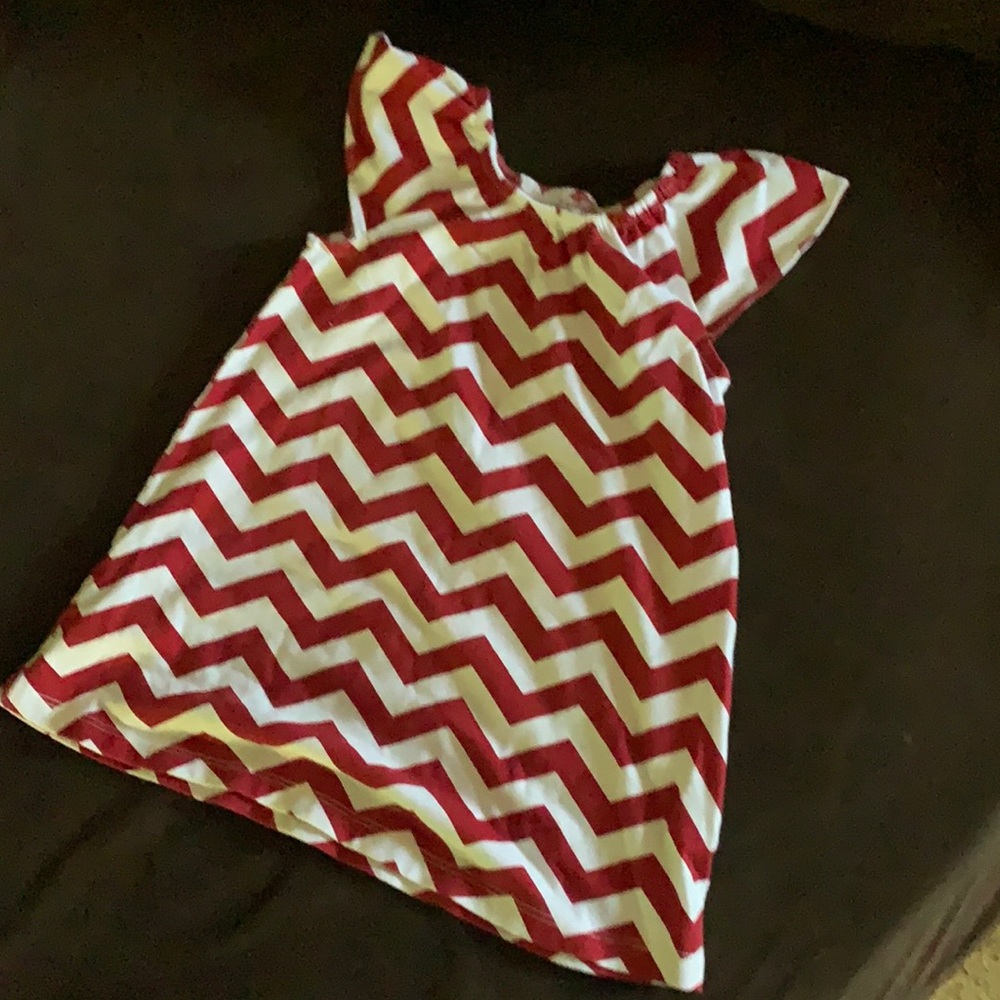Cute Red and white  dress
